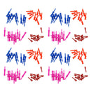 160Pcs Mixed Colors 4-size Plastic Step  Golf Tees Training Accessories