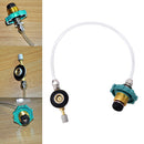 Camping Outdoor Gas Propane Flat Cylinder Tank Refill Coupler Adapter BH TO