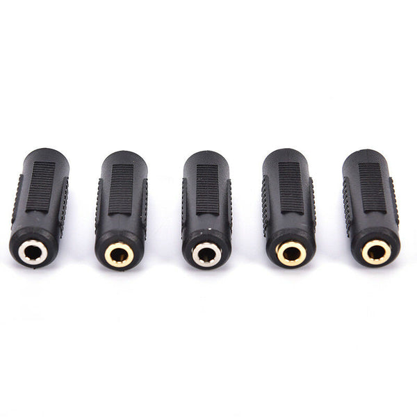 Stereo3.5mm 1/8" Aux Female to FemaleF/F Jack Audio Coupler Adapter Converter OA