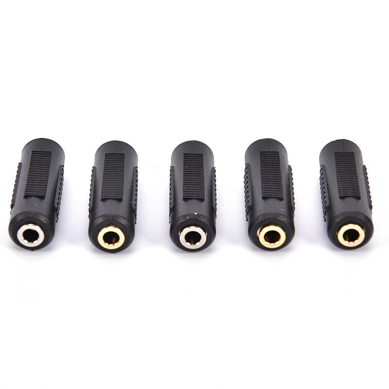 Stereo3.5mm 1/8" Aux Female to FemaleF/F Jack Audio Coupler Adapter Converter OA