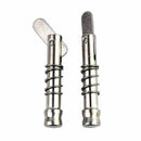 Pack Of 2 Grade Stainless Bimini Top Pin With Drop Cam & Spring 1/4 Inch X