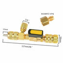 R410A R22 Dual Size SAE Port HVAC Valve Core Removal Installer Tool(No Gas