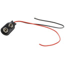 10pcs PP3 MN1604 9V 9 Battery Holder Clip Snap On Connector Cable Lead Blac