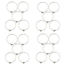 60pcs Hoop Ear Wire for Beads Findings DIY Making Jewelry Findings Crafts