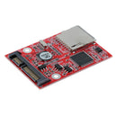 For SD SDHC Secure Digital MMC to SATA Adapter Converter  Support Windows Linux,