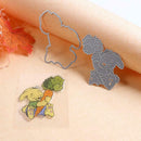 Cutting Die Stencil Scrapbooking Rabbit Stamp Paper Card Embossing Craft