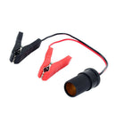 Car Socket Battery Jump Starter Crocodile Clip Plug Conncetor Cable Clamp