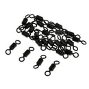25pcs Fishing Rolling Swivels Fishing Lure Connector Ball Bearing Swivels