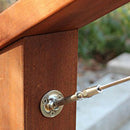 Tensioners 316 Stainless Steel Rail System Tensioners For Railing M7C9