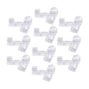 40x Self Adhesive ClearWire Tie Cable Clip Holder For Car Dash Cam