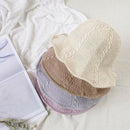 Women'S Sunscreen Fashion Hat Short Edge Floppy Summer Beach Sun Straw Hat