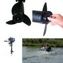 Powerful Prop 3-Blade Electric Trolling Motor Outboard Propeller Replacement Kit