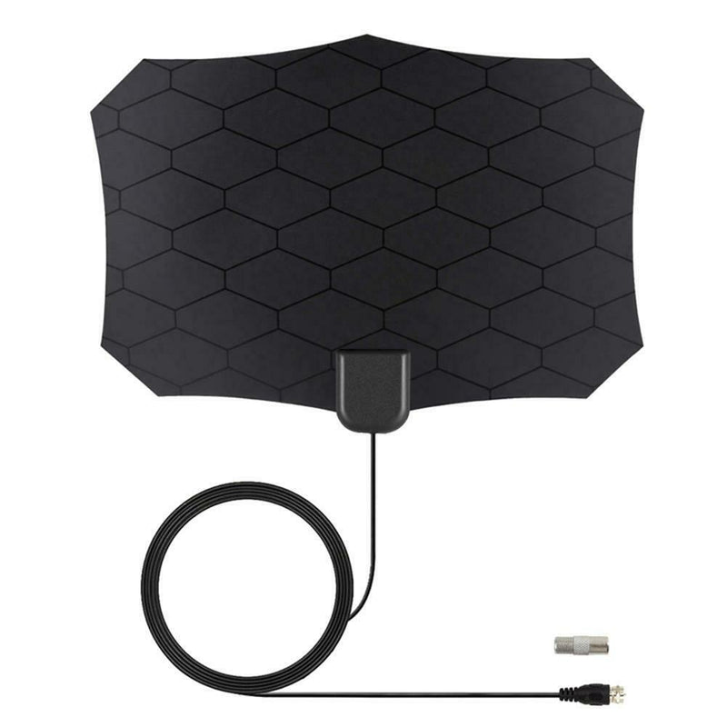 50 Miles Indoor Digital HDTV Antenna Signal Amplifier Booster TV Aerial
