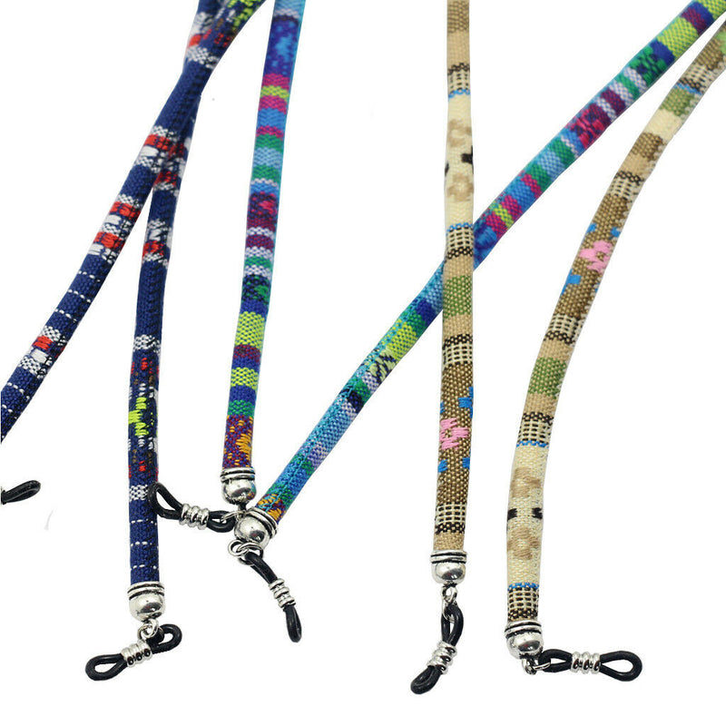 2pcs Round Rope Cord Eyeglasses Holder Lanyard Neck Strap String Retainer