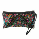 New Women Wallet Embroider Purse Clutch Mobile Phone Bag Coin Bag-butterfly