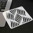Theme Hollow Lace Ruler Embossing Template DIY Photo Album Drawing Tools