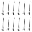 Lot 12PCS Duck Hair Sectioning Clips Hairdressing Alligator Barber Hairpins