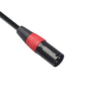For Camera Black XLR 5 Pin Female to XLR 3 Pin Male Plug Audio Wire Cord Cable