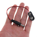 1x 9V DC Battery Power Cable Plug Clip barrel jack connector for  DIY 3CA