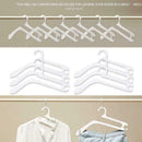 Plastic Hangers Closet Organizer Space Saving Magic Rack Hurdle For Pants P1C1