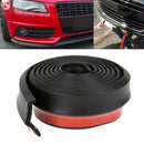 1Pc New 2.5M Car Front Bumper Lip Spoiler Splitter Skirt Rubber Protector Body