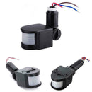 Outdoor 110-220V Infrared PIR Motion Sensor Detector Wall Light N2F4