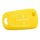 2/3 Button Silicone Remote Key Cover Case For VAUXHALL OPEL CORSA ASTRA Yel