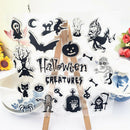 Halloween DIY Transparent Silicone Clear Stamps Scrapbooking Album Cards De JR