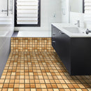 10pcs 10cm Retro Tiles Wall Stickers PVC Waterproof Kitchen Decals (MSC054)