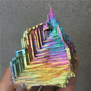 20g Quartz Crystal Rainbow Titanium Bismuth Ore Specimen Cluster Mineral Rock