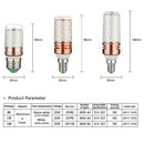 3 Color Temperatures Integrated SMD LED Corn Lamp E27 AC85V - 265V Warm Whi J7Q9