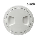 Screw Out Inspection Deck Plate Hatch Marine Boat Yacht Detachable Cover Ab