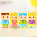 Stationery Child Pencil Sharpener with One Rubbers Eraser Students Kids Cute MO