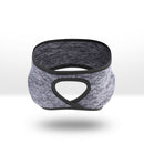 Outdoor Women'S Ponytail Headband Ear Warmer Head Wrap for Yoga Fitness Cyc