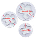 4Pcs/Set Hawaiian flower Fondant Mold Cutter Sugarcraft Cake toolsB Gw