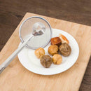 3x Multi-functional Filter Spoon With Clip Kitchen Oil-Frying Salad BBQ Filter