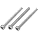 M3x45mm 0.5mm Pitch Bolts Socket Cap Head Hex Key Screws 30pcs D5L5