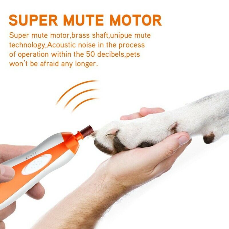 Pet Nail Grinder Upgraded Dog Nail Grinder Powerful Nail Clipper For Gentle