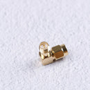 rp sma male jack to rp sma female jack screw thread brass connector 90degree FT