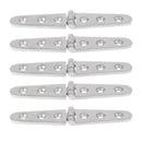 5Pcs Kayak Rowing Stainless Steel Boat Casting Long Strap Hinge Cabin Hardware