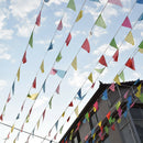 Multi Colour Banner Bunting Party Event Home Garden Decoration L1G1