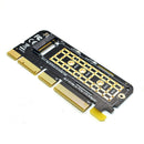 M.2 NVMe SSD To PCI-E X16 Converter Card NGFF M-Key M.2 PCIe PCI-Express X4/K2F6