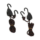 2 PCS Pulley Ratchets Kayak and Canoe Boat Bow and Stern Rope Lock Tie Down P2M6
