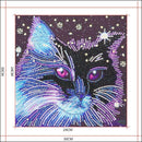 5D DIY Special Shaped Diamond Painting Cat Cross Stitch Mosaic Kits (D1076)