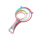 4pcs Plastic Kitchen Strainer Sieve Colander Set Four Sizes DIY Kitchen Tool OZ