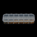 12 Slots diamond painting clear storage box case embroidery cross stitch tool LJ