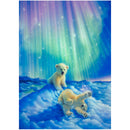 5D DIY Diamond Painting Playing Bear Cross Stitch Embroidery Rhinestones