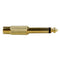 2x 6.35mm 1/4" Mono Male Jack to RCA Female Plug Audio Adapter Cable Converte ^