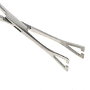 6'' Stainless Steel Slotted Triangle Forceps Body Belly Navel Septum Nose Lip