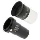 Universal 1.25 inch Telescope Barlow Lens 5X with 8mm Plossl  Eyepiece Set Short